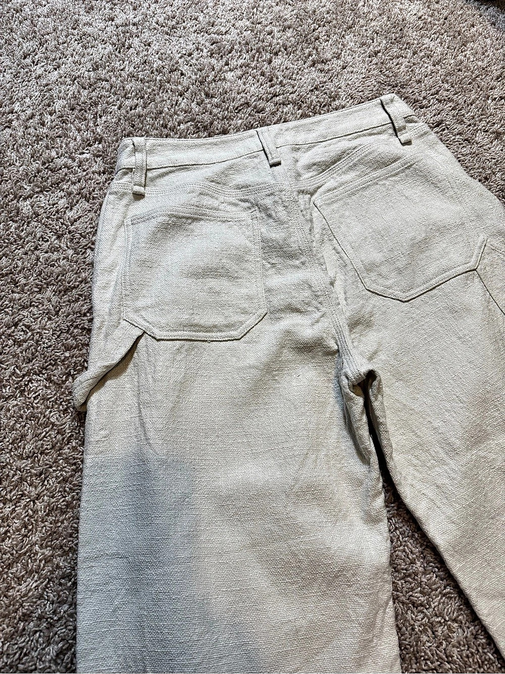 Rag&Bone Women's Cream Wide Leg Cargo Pants Size - Picture 9 of 15